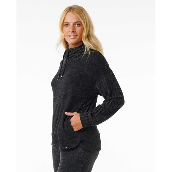 Rip Curl Cosy Hættetrøje Sort L Kvinde