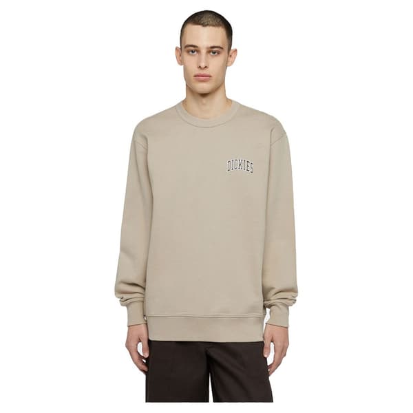 Dickies Aitkin Chest Huppari Beige S Mies