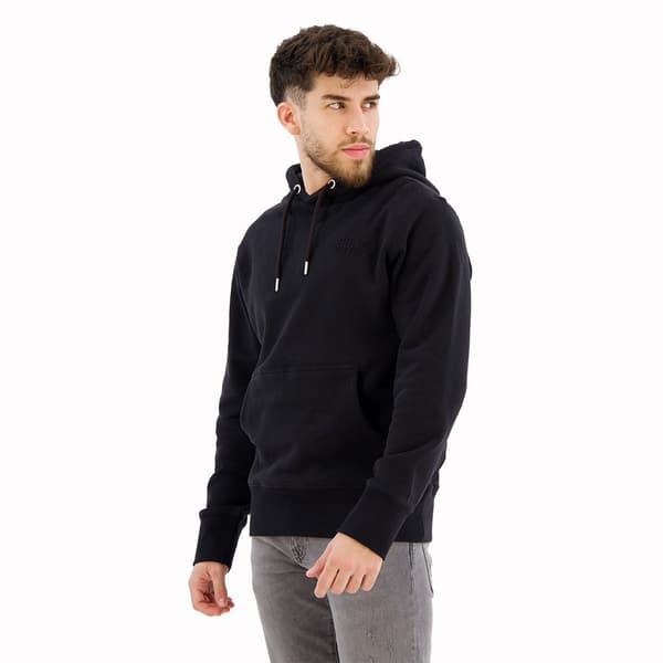 Superdry Sportswear Emboloose Tröja Med Huva Svart 2XL Man