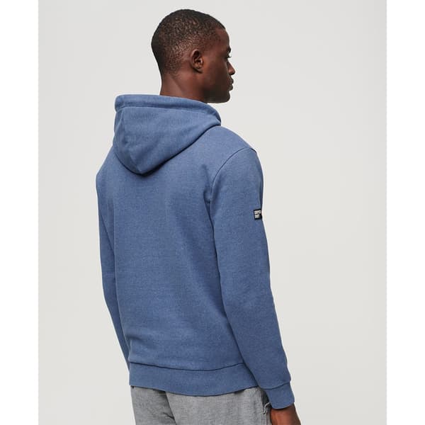 Superdry Track & Field Ath Graphic Tröja Med Huva Blå 2XL Man