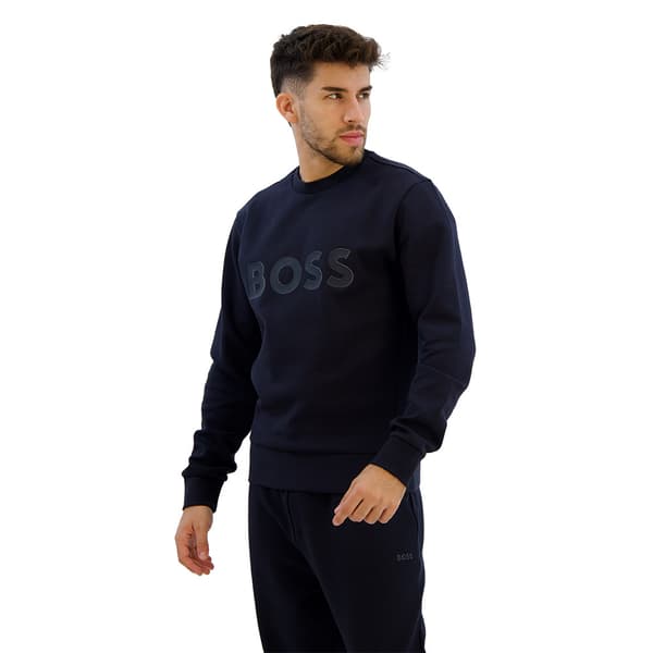 Boss Salbo 10256713 Sweatshirt Blå M Mand