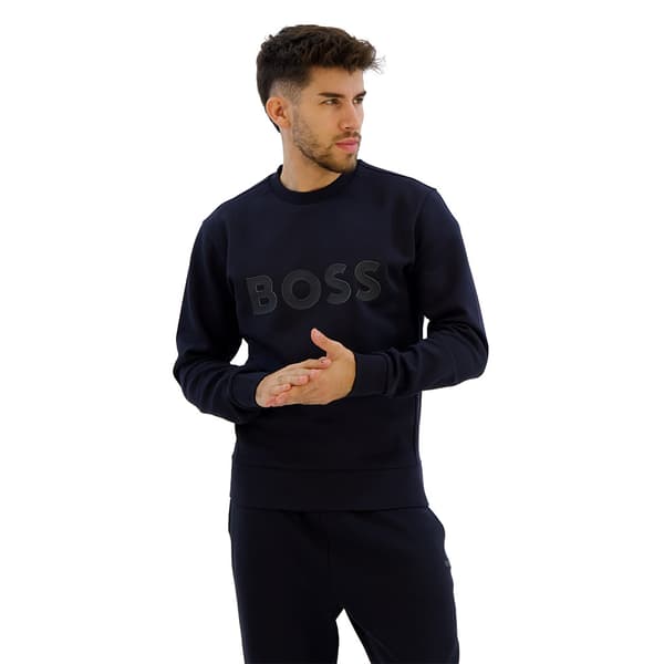 Boss Salbo 10256713 Sweatshirt Blå M Mand