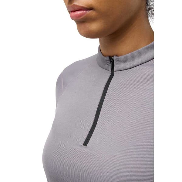 Jack Wolfskin Bike Commute Halv Lynlås Sweatshirt Grå XL Kvinde