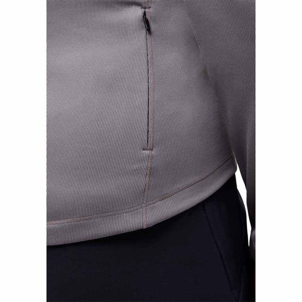 Jack Wolfskin Bike Commute Halv Lynlås Sweatshirt Grå XL Kvinde