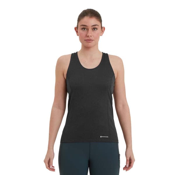 Montane Dart Built-in Bra Medium Support ärmlös T-shirt Svart XL Kvinna