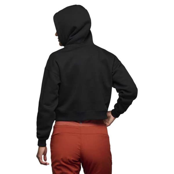 Black Diamond Crop Huppari Musta M Nainen