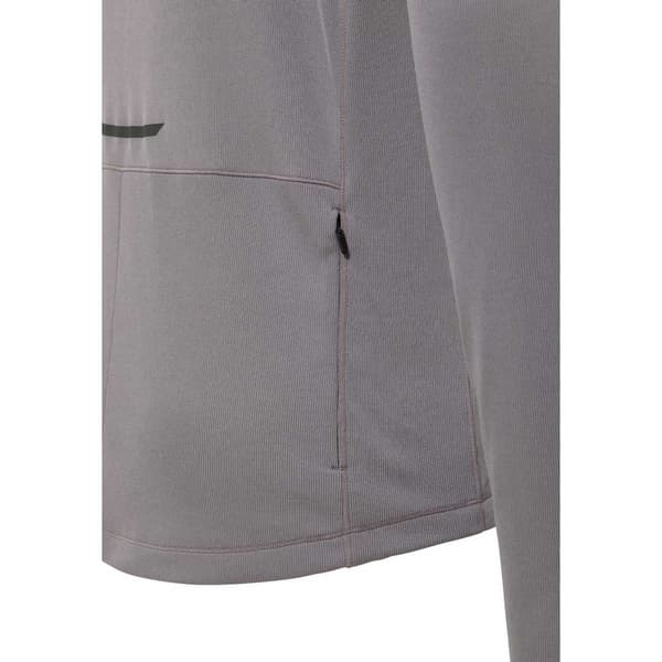 Jack Wolfskin Bike Commute Halv Lynlås Sweatshirt Grå M Mand