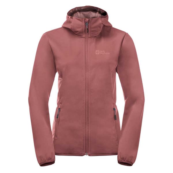 Jack Wolfskin Windhain Sweatshirt Rød XL Kvinde
