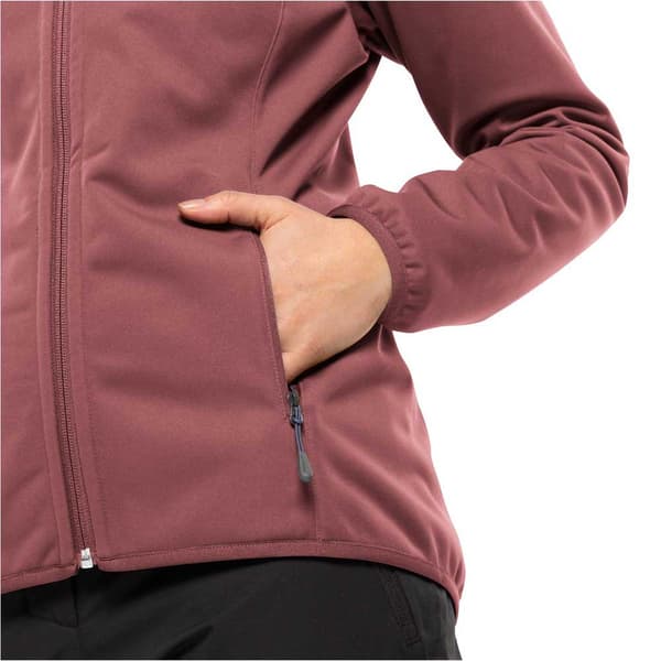 Jack Wolfskin Windhain Sweatshirt Rød XL Kvinde