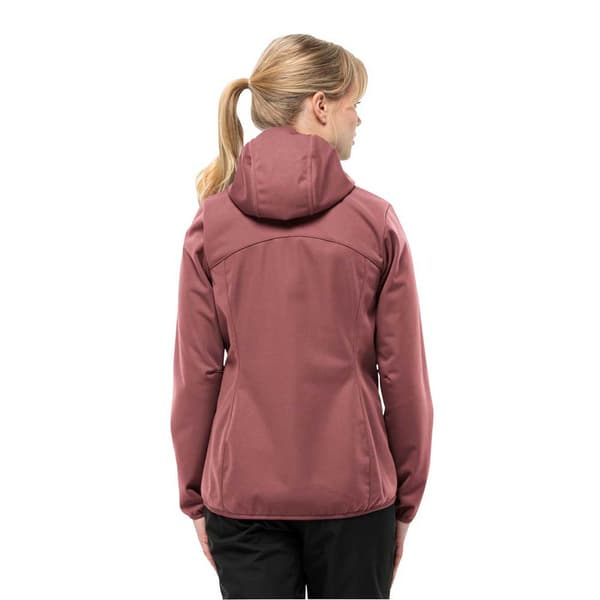 Jack Wolfskin Windhain Sweatshirt Rød XL Kvinde