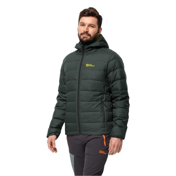 Jack Wolfskin Ather Down Huvtröja Grönt 3XL Man