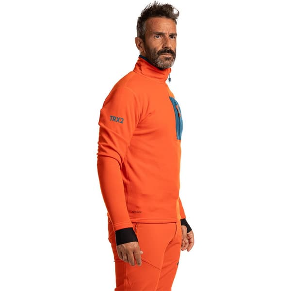 Trangoworld Trx2 Stretch Pro T-shirt Med Lange ærmer Rød XL Mand