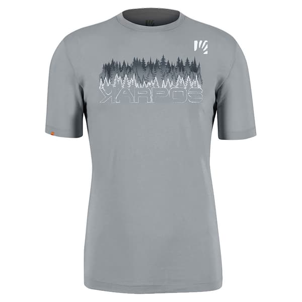 Karpos Bosco T-shirt Med Korta ärmar Grå M Man