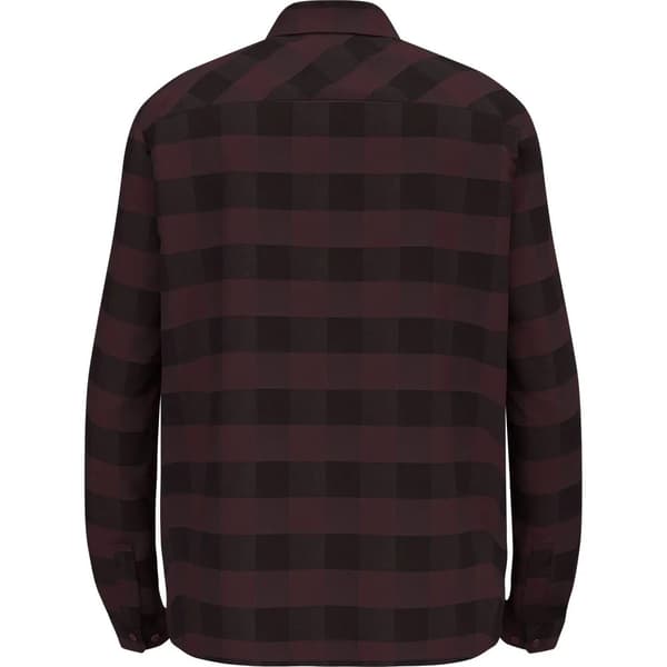 Odlo Essential T-shirt Med Lange ærmer Brun,Sort XS Kvinde