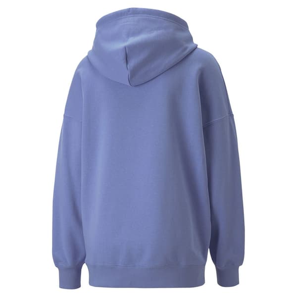 Puma Select Downtown Oversized Graphic Tröja Blå S Kvinna