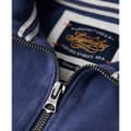 Miniatyrbild 4 av 6: Superdry Athletic Applique Tröja Med Halv Dragkedja Blå S Kvinna