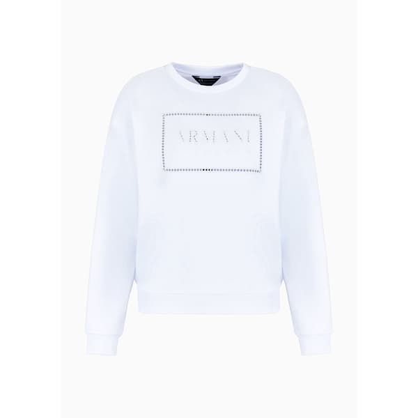 Armani Exchange 3dym71 Huppari Valkoinen L Nainen