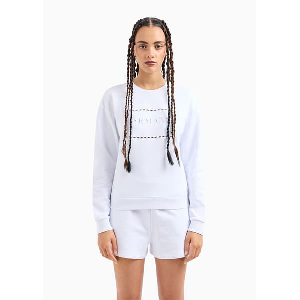 Armani Exchange 3dym71 Huppari Valkoinen L Nainen