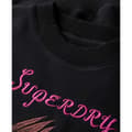 Pikkukuva 4 / 5: Superdry Suika Embroidered Loose Huppari Musta 2XS Nainen