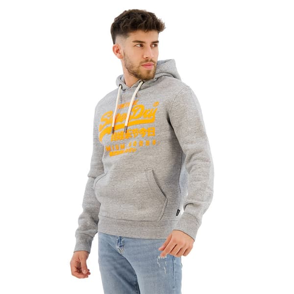Superdry Neon Tröja Med Huva Grå S Man