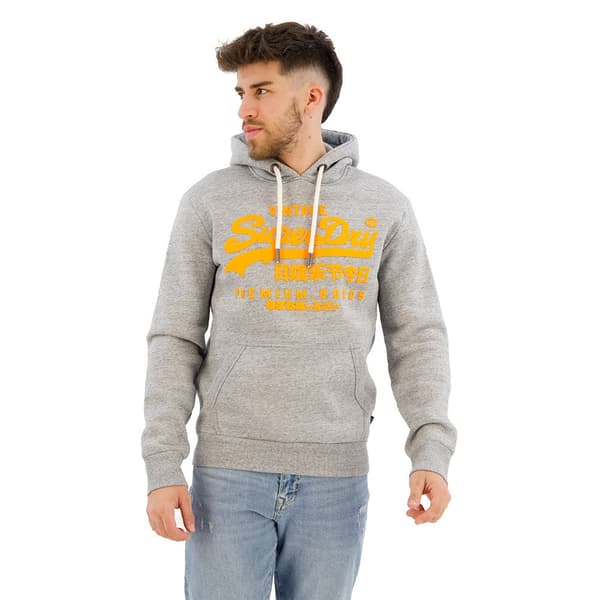 Superdry Neon Tröja Med Huva Grå S Man