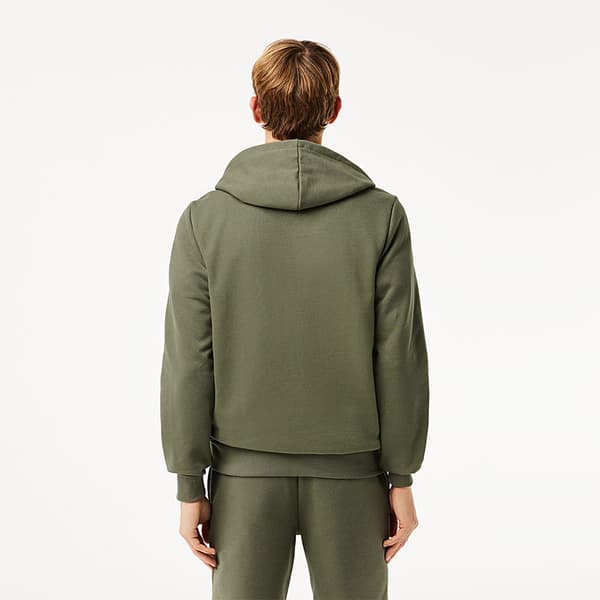 Lacoste Sh9626 Sweatshirt Med Dragkedja Grönt 5 Man