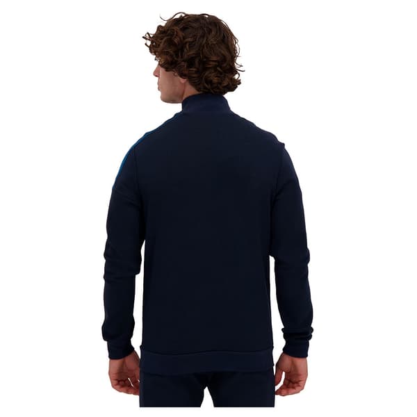 Le Coq Sportif Heritage N°1 Kokovetoketjullinen Collegepaita Sininen M Mies
