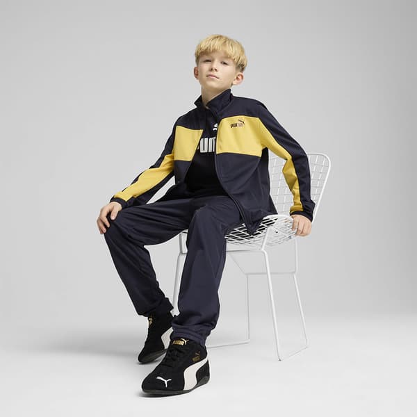 Puma Poly Colorblock Verkkapuku Musta 13-14 Years Poika