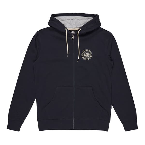 Quiksilver Circle Back Sweatshirt Med Lynlås Blå L Mand