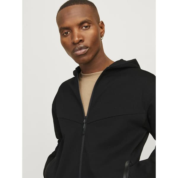 Jack & Jones Fusion Sweatshirt Med Dragkedja Svart M Man
