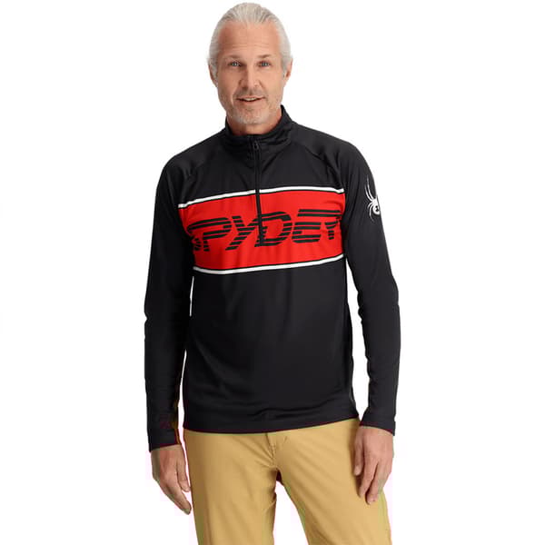 Spyder Paramount Halv Lynlås Sweatshirt Sort XL Mand