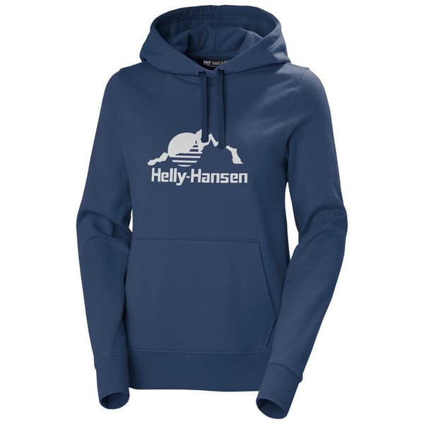 Helly Hansen Nord Graphic Hættetrøje Blå L Kvinde
