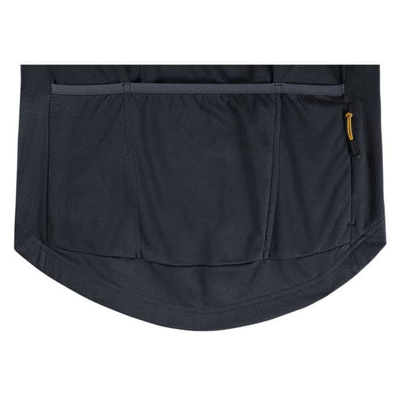 Jack Wolfskin Morobbia Fz T-shirt Med Korte ærmer Gul,Sort XL Kvinde