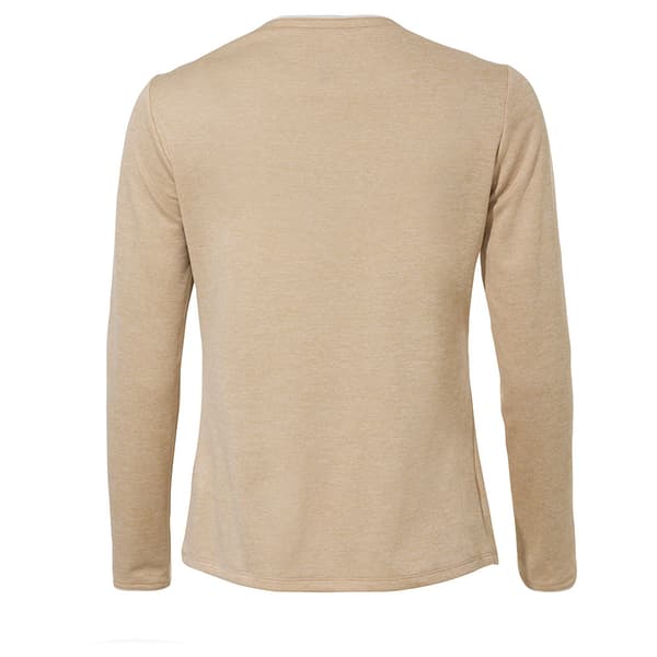 Vaude Essential Pitkähihainen T-paita Beige 42 Nainen
