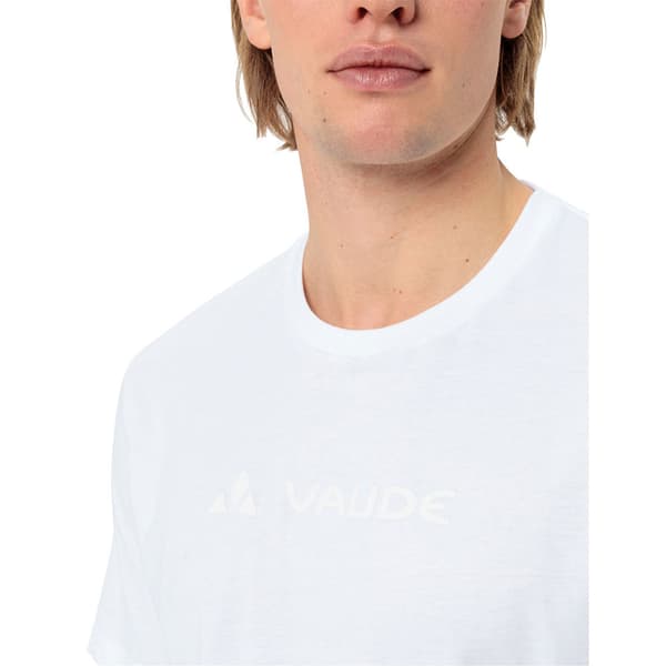 Vaude Logo Ii T-shirt Med Korta ärmar Vit L Man