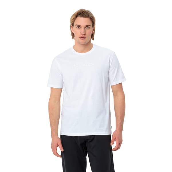 Vaude Logo Ii T-shirt Med Korta ärmar Vit L Man