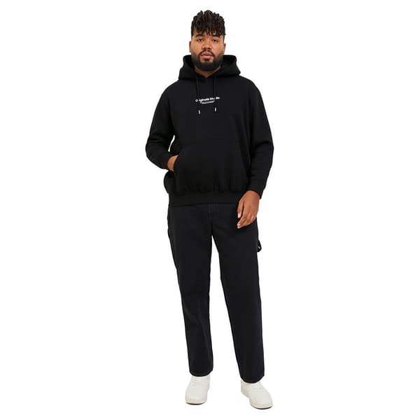Jack & Jones Vesterbro Plus Size Sweatshirt Med Lynlås Sort 3XL Mand