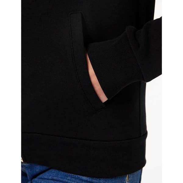 Armani Exchange 8nym08 Sweatshirt Med Dragkedja Svart M Kvinna