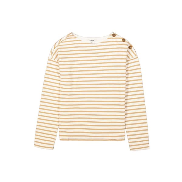 Garcia Z0015 Sweatshirt Beige M Kvinde