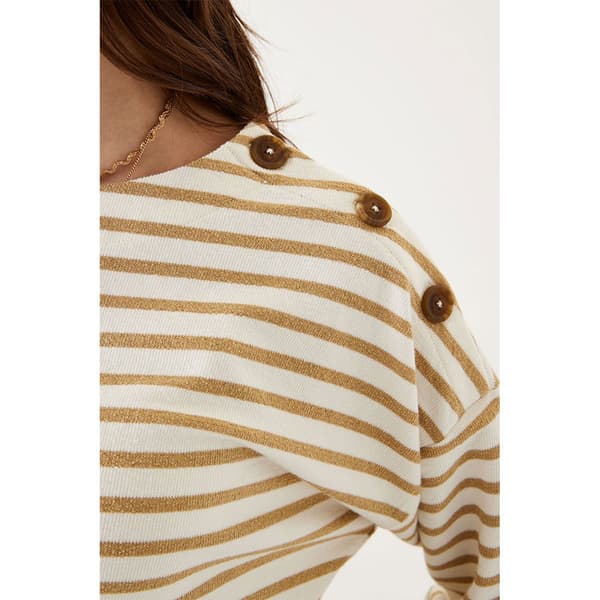 Garcia Z0015 Sweatshirt Beige M Kvinde