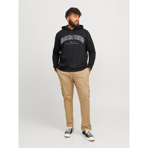 Jack & Jones Caleb Varsity Plus Huvtröja Svart 4XL Man