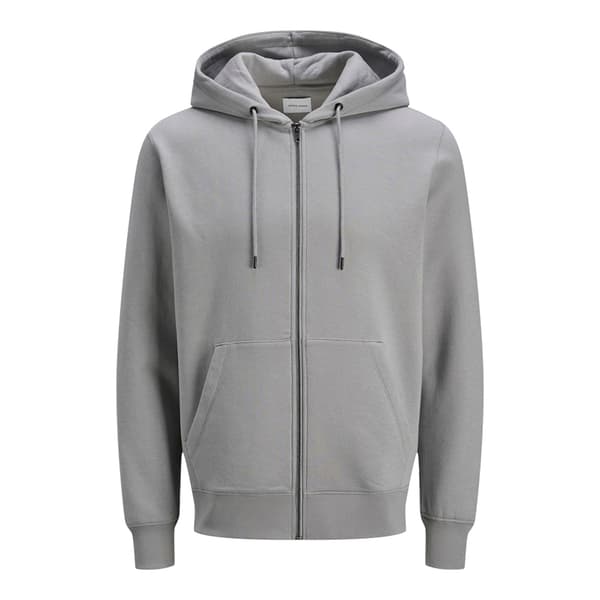 Jack & Jones Star Basic Sweatshirt Med Dragkedja Grå XL Man