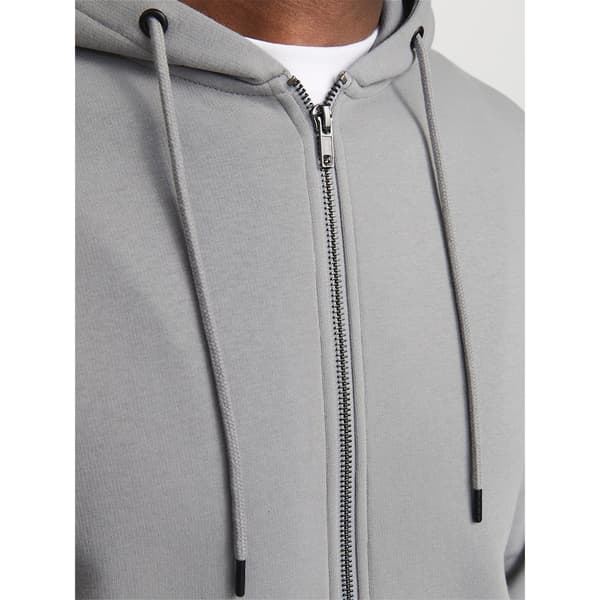 Jack & Jones Star Basic Sweatshirt Med Dragkedja Grå XL Man