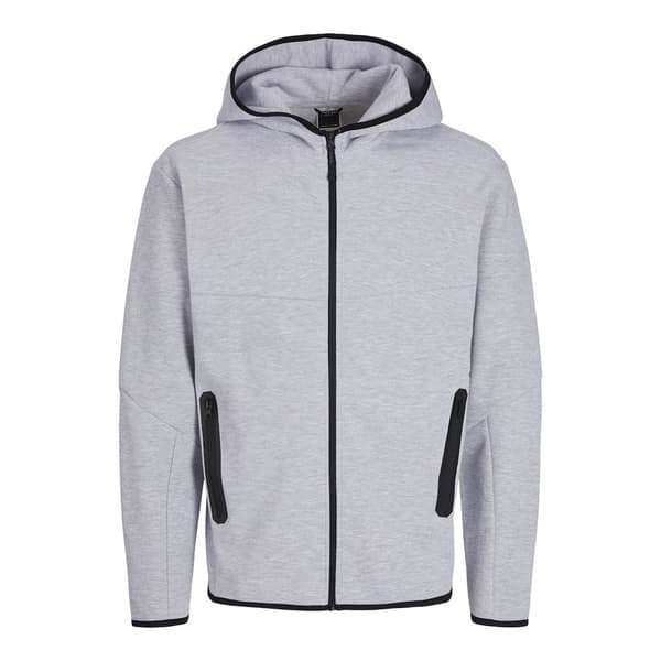 Jack & Jones Fusion Kokovetoketjullinen Collegepaita Harmaa S Mies