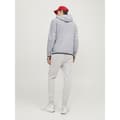 Pikkukuva 2 / 7: Jack & Jones Fusion Kokovetoketjullinen Collegepaita Harmaa S Mies