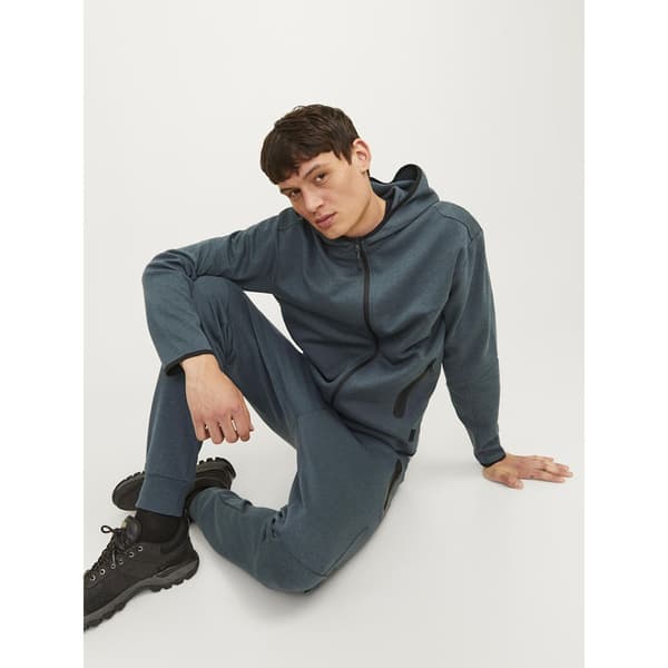 Jack & Jones Fusion Sweatshirt Med Dragkedja Blå M Man