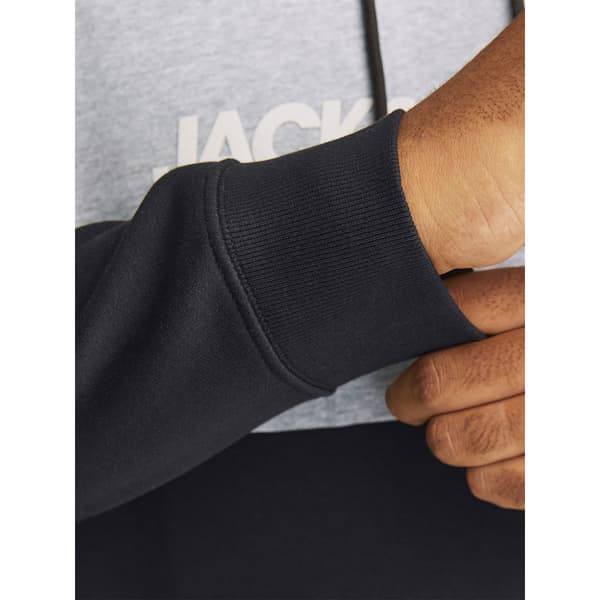 Jack & Jones Legacy Blocking Plus Hættetrøje Sort 4XL Mand