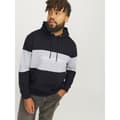 Miniatyrbillede 6 af 7: Jack & Jones Legacy Blocking Plus Hættetrøje Sort 4XL Mand