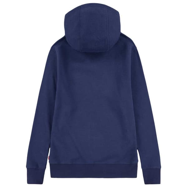 Levi´s ® Kids Poster Logo Sweatshirt Med Dragkedja Blå 14 Years Pojke