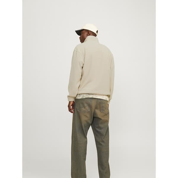 Jack & Jones Vesterbro Tröja Med Halv Dragkedja Beige L Man